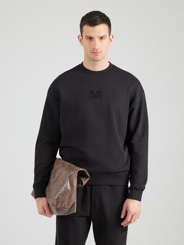 HUGO - Sudadera 'Daylo' en negro: frente
