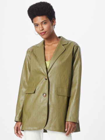 Nasty Gal Blazers 'Outta the Way' in Groen: voorkant