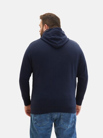 TOM TAILOR Men + Sweatshirt in Blau