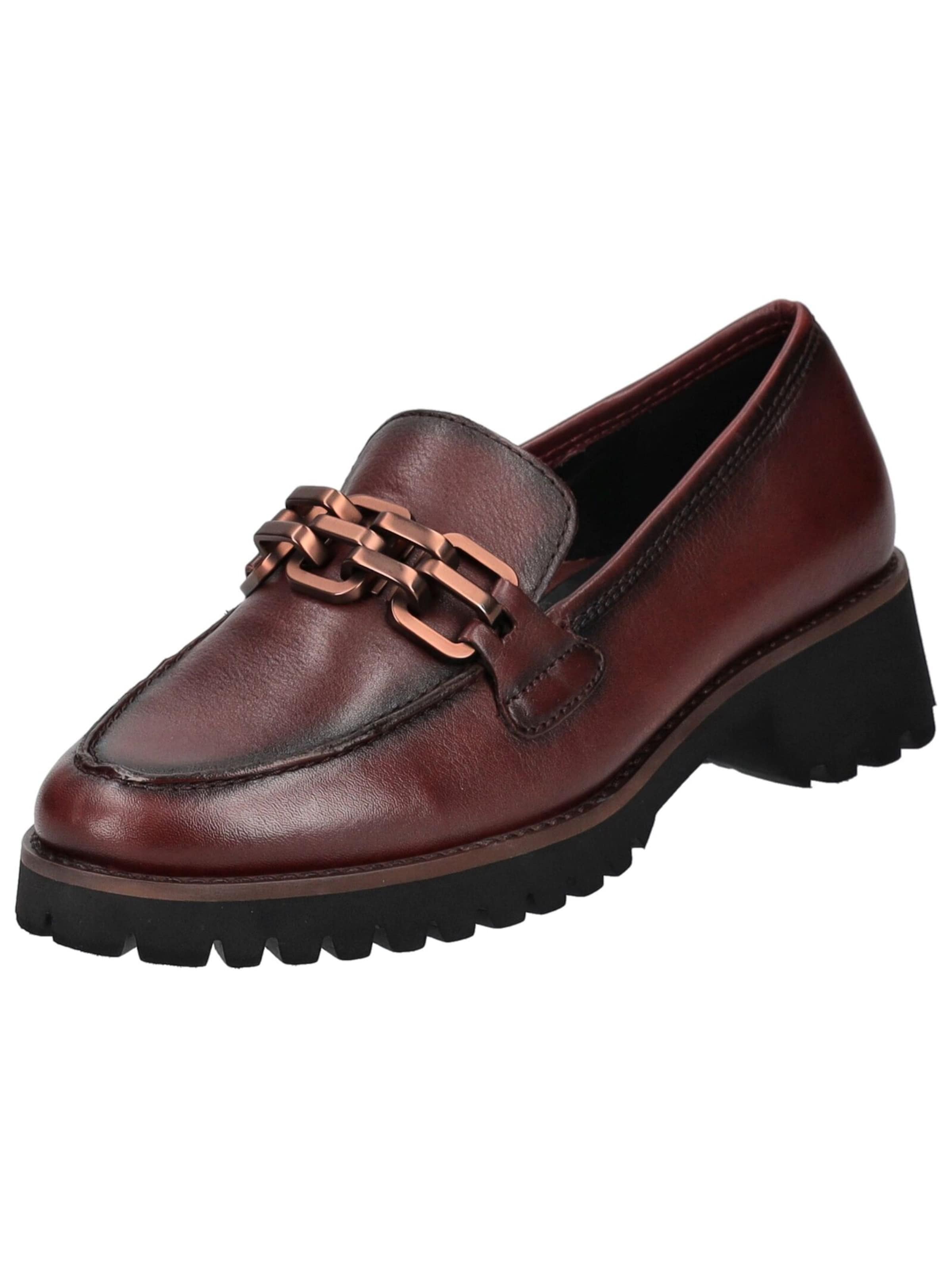 ARA Slip-ons in Brown: front