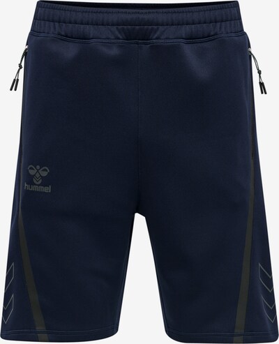 Hummel Workout Pants in marine blue / Grey, Item view