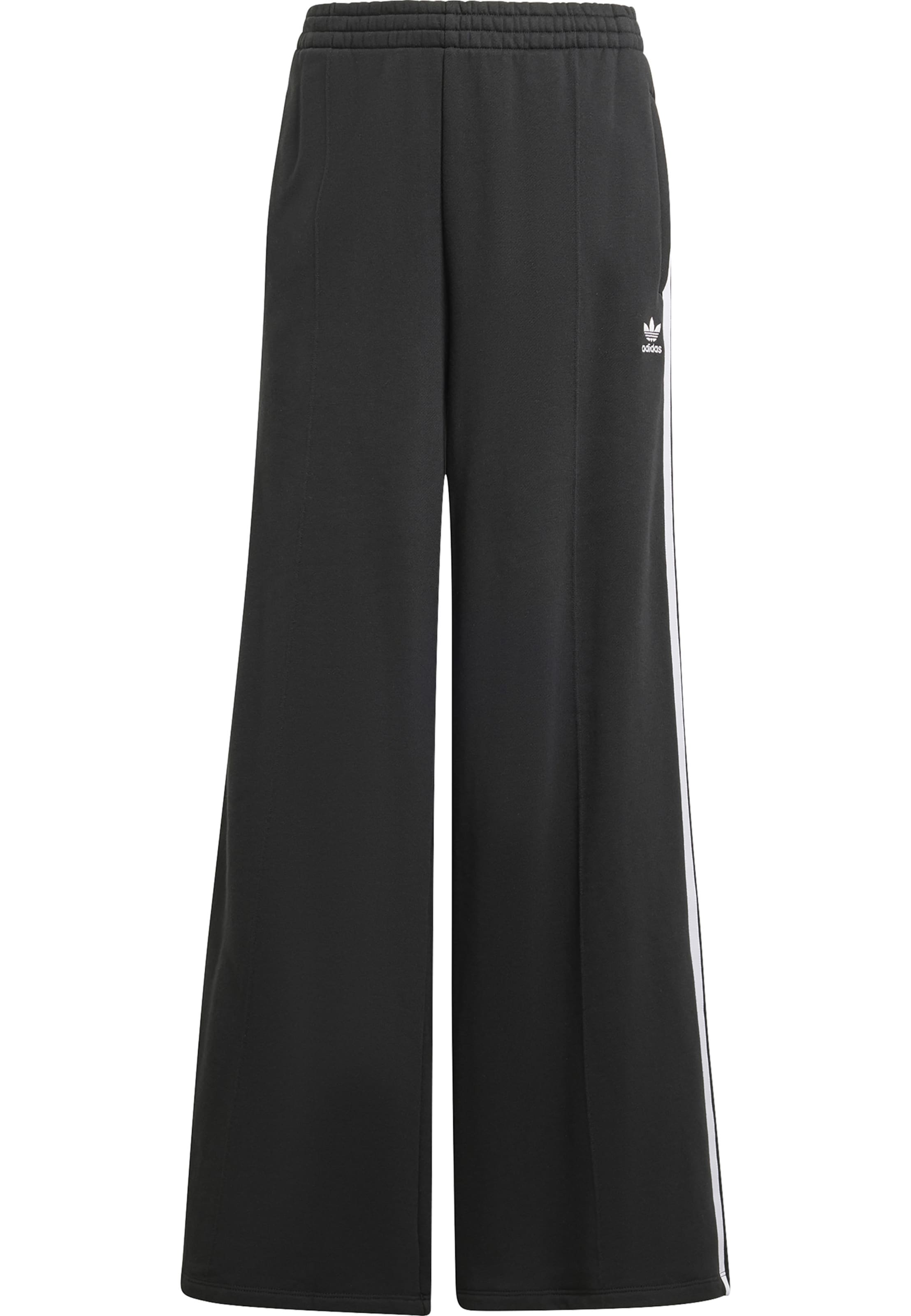 Wide Leg Pantalon ADIDAS ORIGINALS en noir : devant