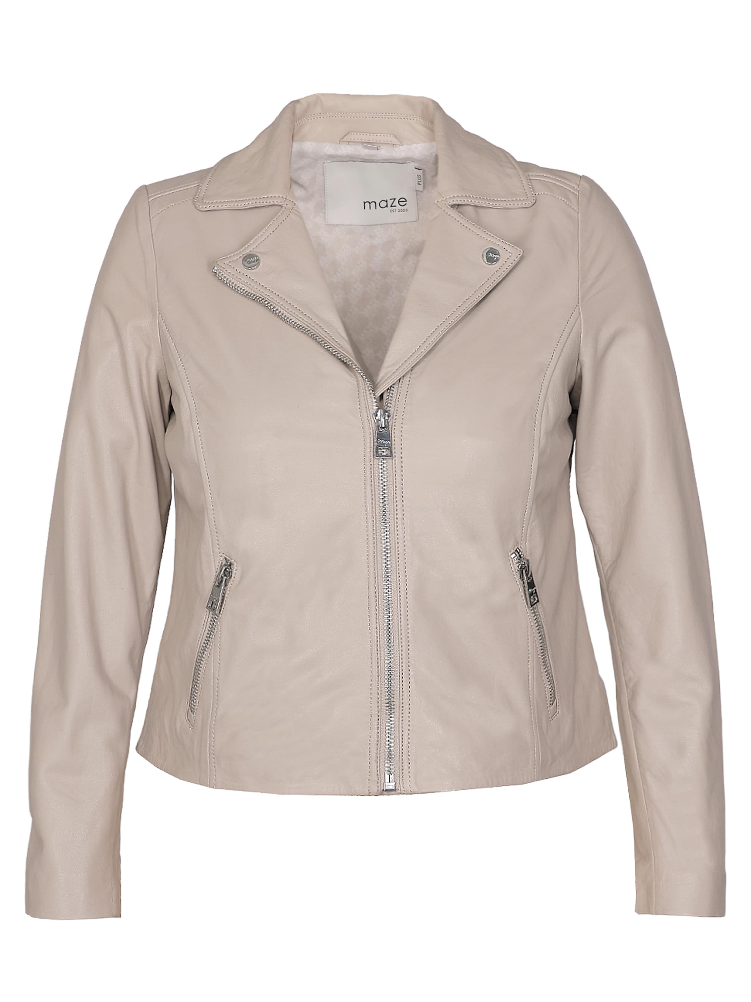 Maze Jacke in Grau: Vorderseite