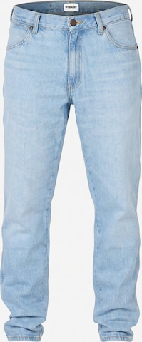 WRANGLER - Tapered Vaquero 'RIVER Light & Soft Denim' en azul: frente