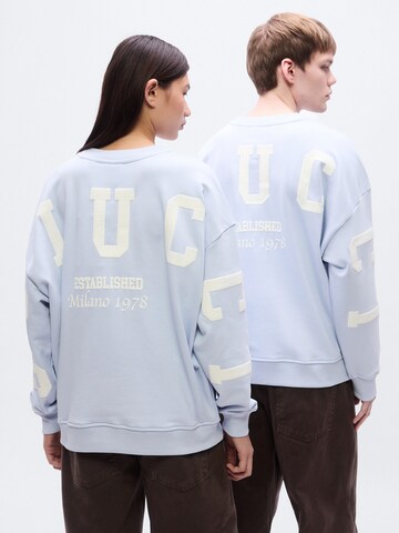 Felpa 'Di Quirico' di Carlo Colucci in blu