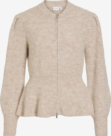 VILA Neuletakki 'VIGracie' värissä beige: etupuoli
