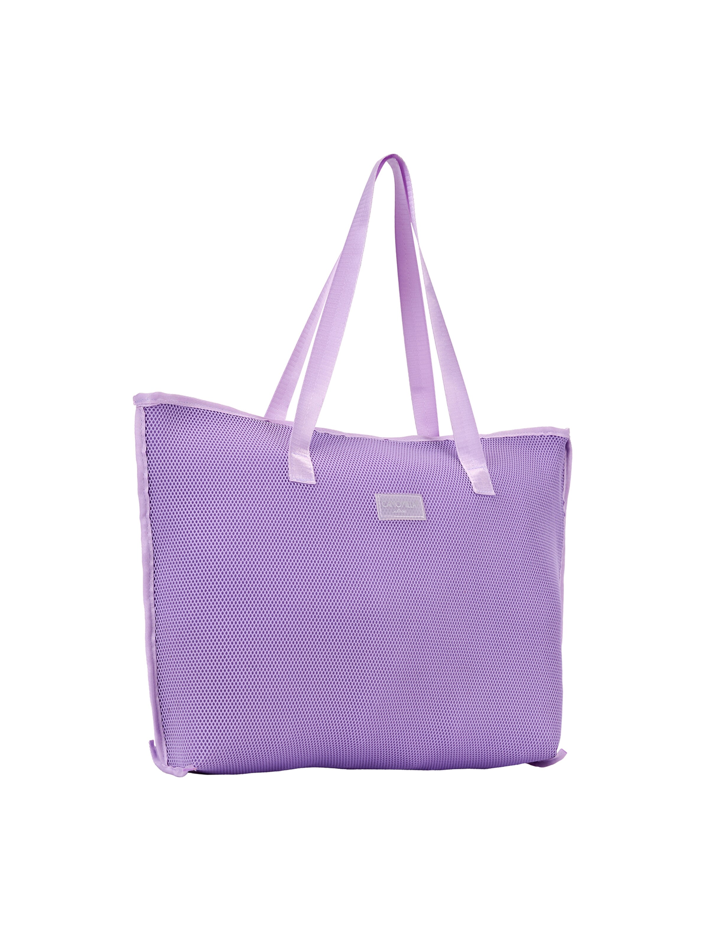 Borsa a spalla 'Bamori' di Camomilla Italia in lilla: frontale