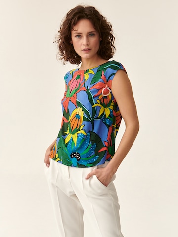 TATUUM - Blusa 'AFELI' en azul: frente