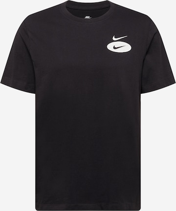 Tricou 'Essential' de la Nike Sportswear pe negru: față