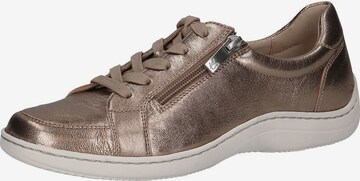 CAPRICE Sneakers laag in Brons: voorkant