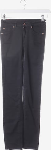 7 for all mankind Jeans 24 in Schwarz: Vorderseite