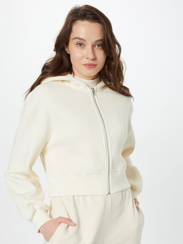 Veste de survêtement Urban Classics en beige : devant