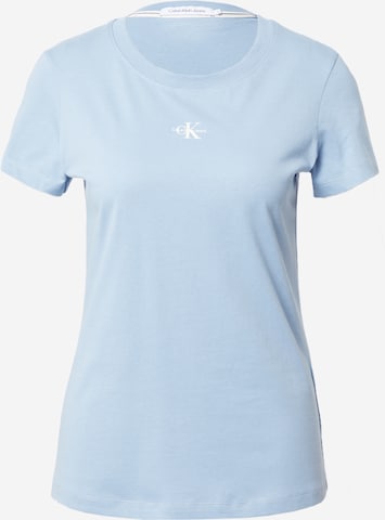 Calvin Klein Jeans Shirt in Blauw: voorkant