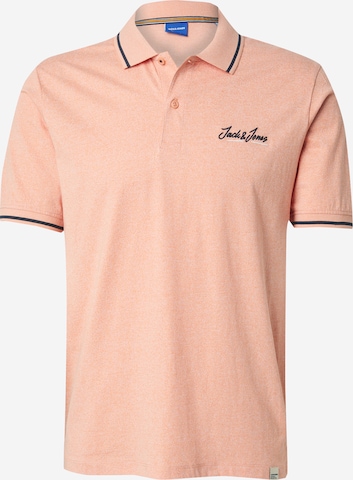 T-Shirt 'JORTONS' JACK & JONES en orange : devant
