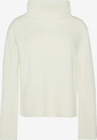 Pull-over COMMA en blanc : devant