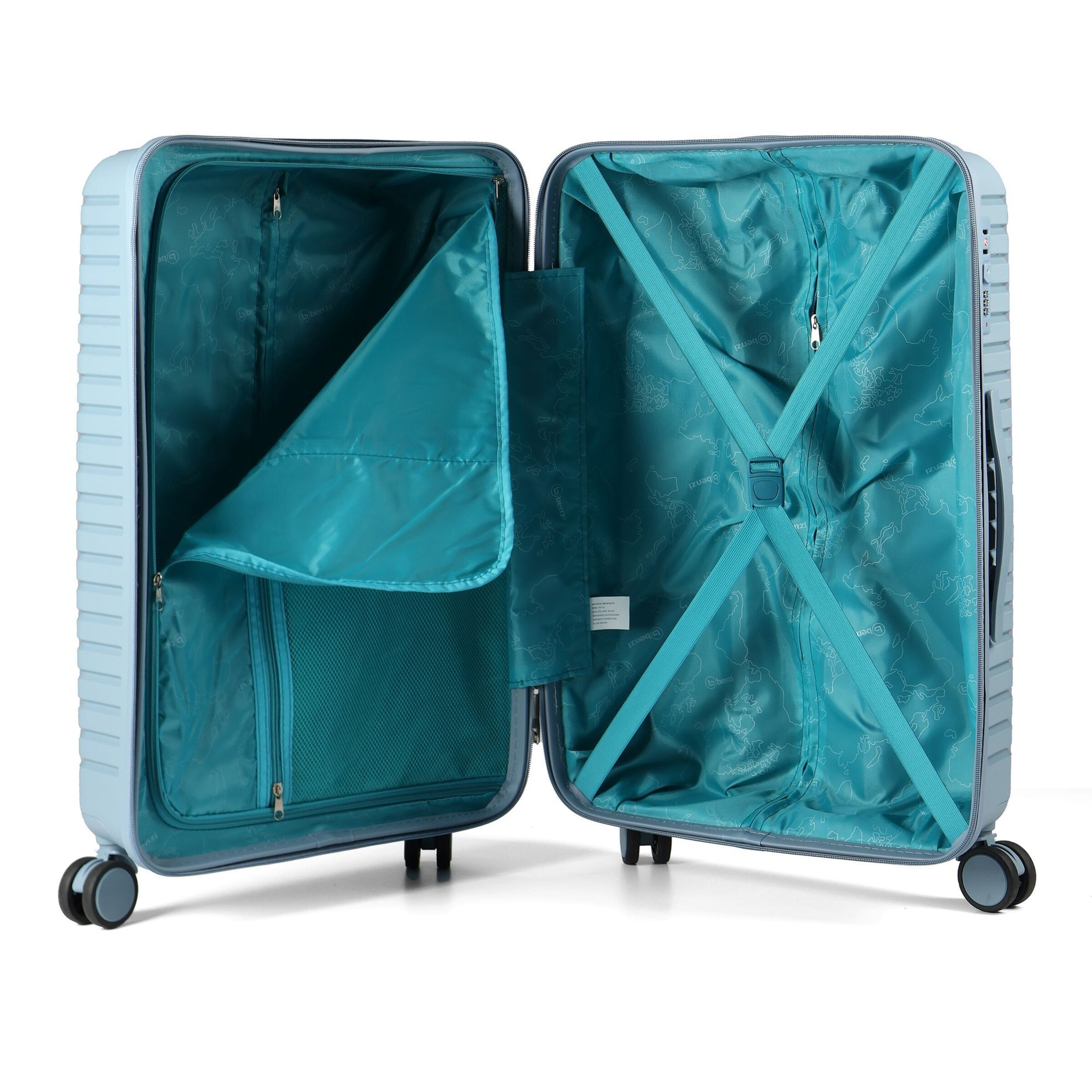 Benzi Suitcase set in Blue