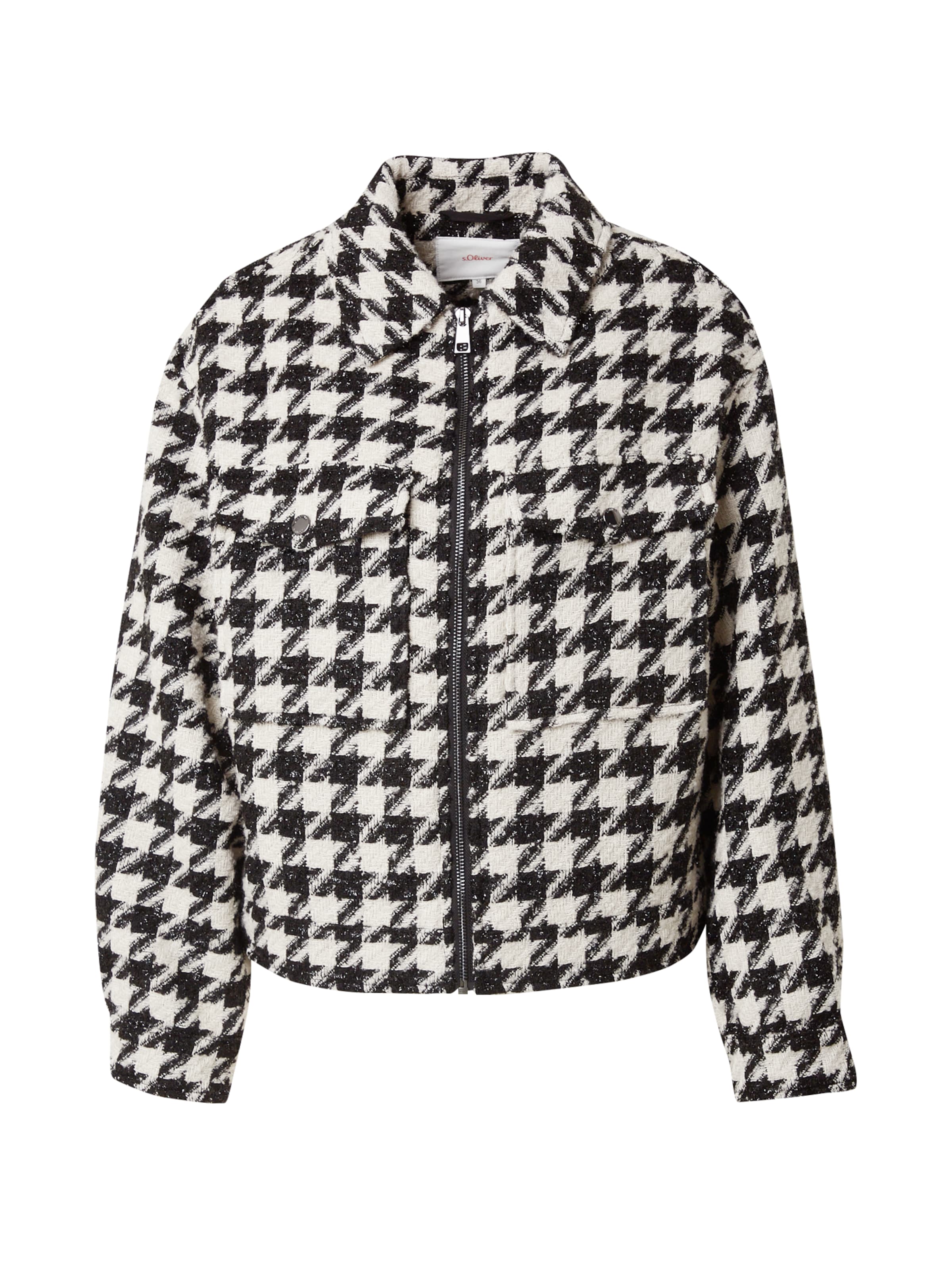 s.Oliver Tussenjas in Zwart: voorkant