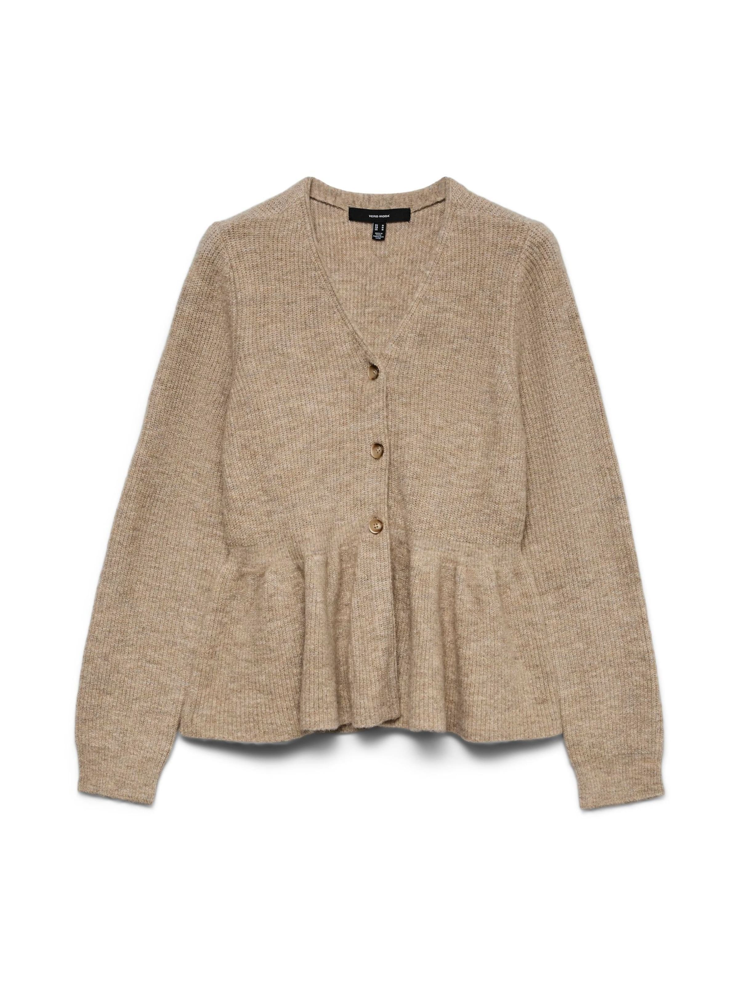 VERO MODA - Cárdigan 'EIKA' en beige: frente