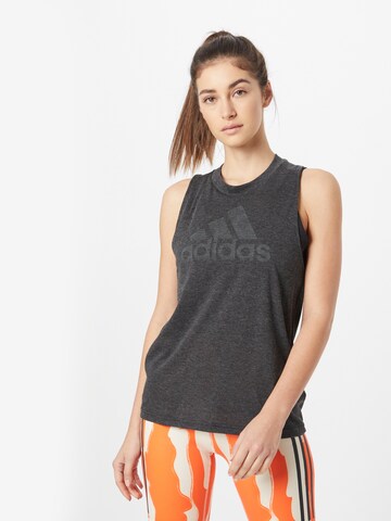 ADIDAS SPORTSWEAR Sporttop 'Future Icons Winners 3.0' in Grau: predná strana