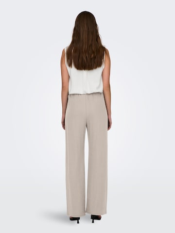 ONLY Wide leg Trousers 'Jany' in Grey