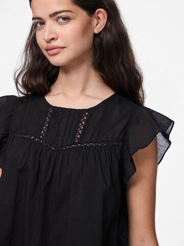 PIECES Blouse 'PCAstrid' in Zwart