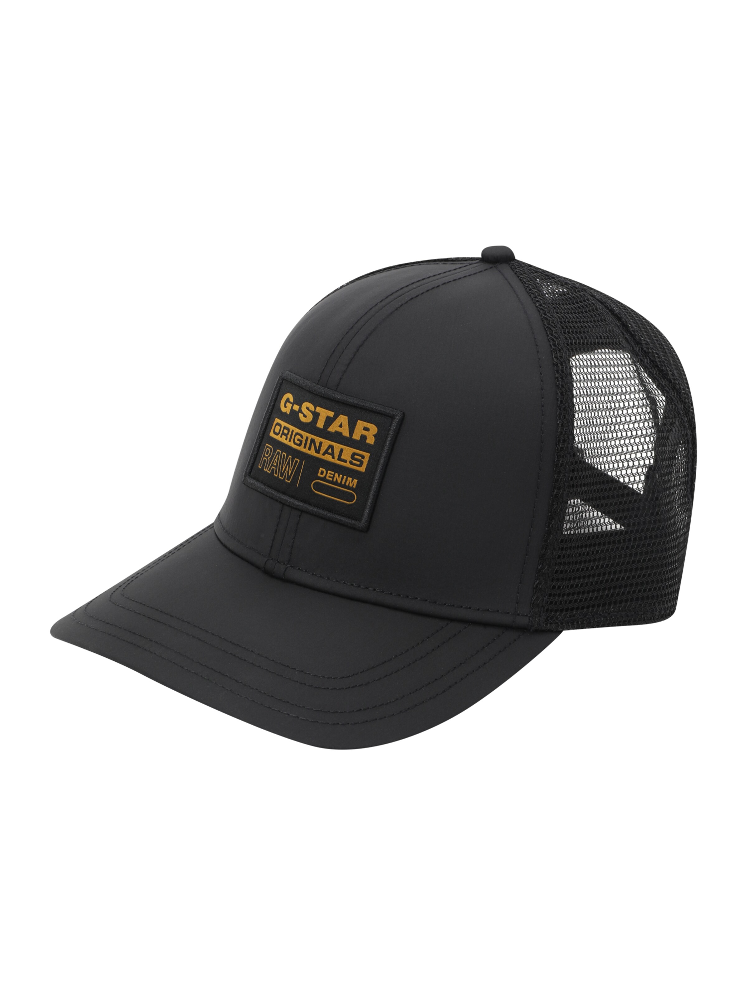 G-STAR Cap in Schwarz: Vorderseite