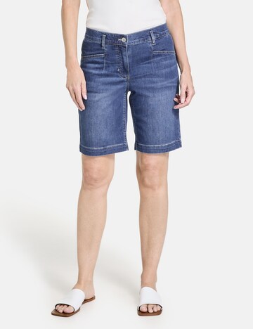 GERRY WEBER Loosefit Shorts 'Kia' in Blau: predná strana