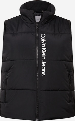 Calvin Klein Jeans Curve Vest in Black: front
