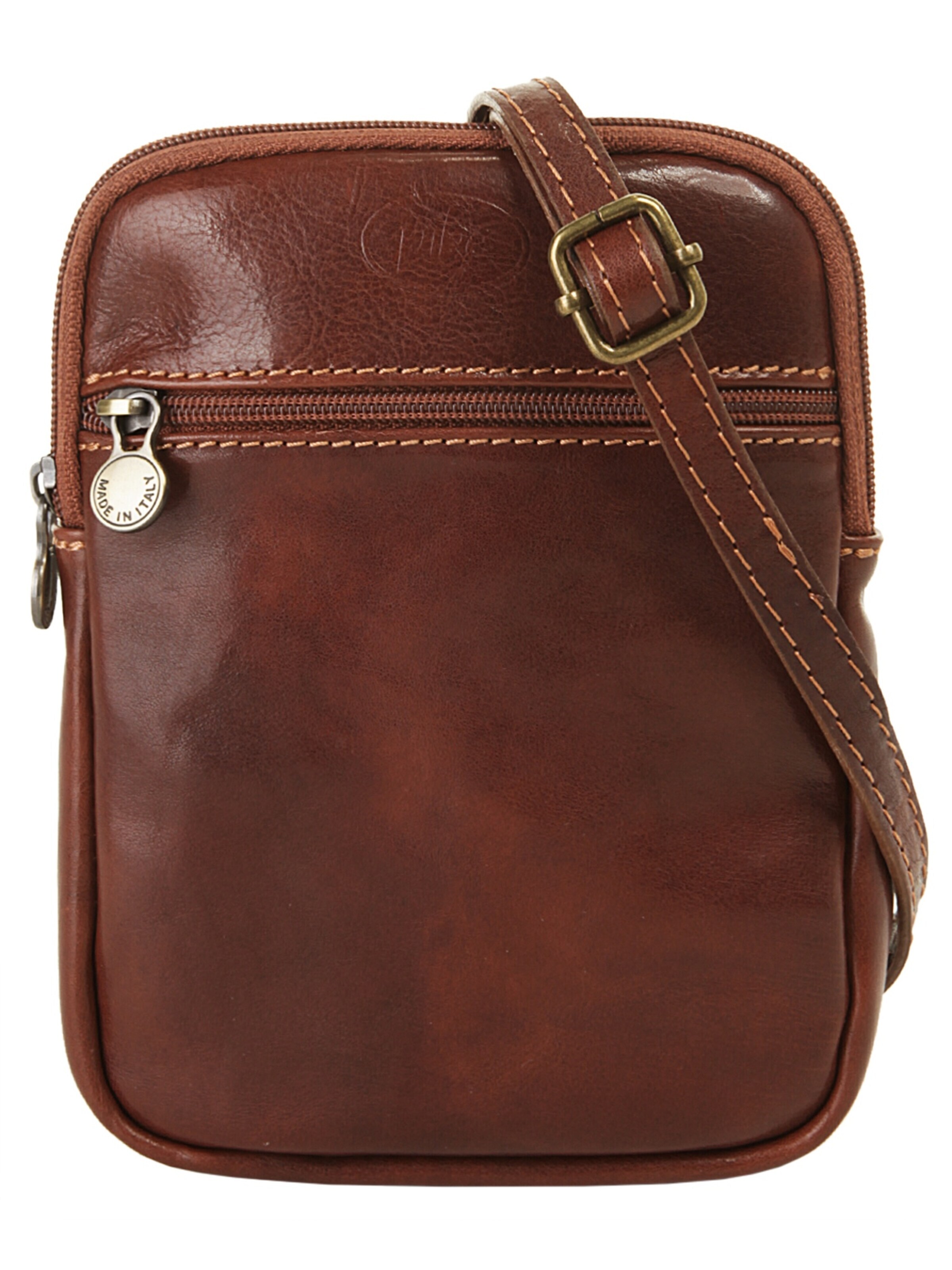 piké Crossbody bag in Brown: front