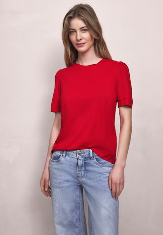 Street One Studio Shirt in Red: front