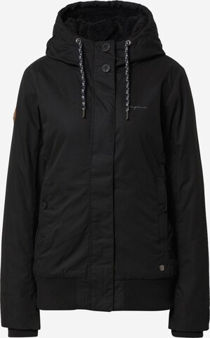 mazine Between-Season Jacket in Black: front