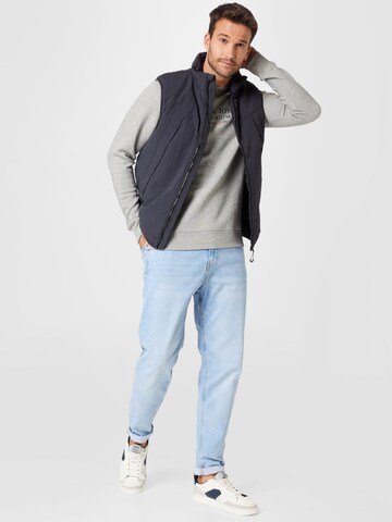 TOM TAILOR DENIM Vest in Grey