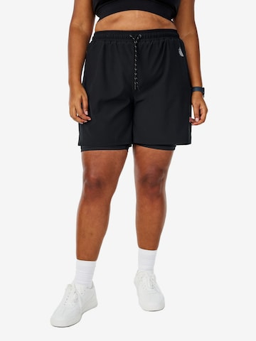 Active by Zizziregular Hlače 'CAHavani' - crna boja: prednji dio