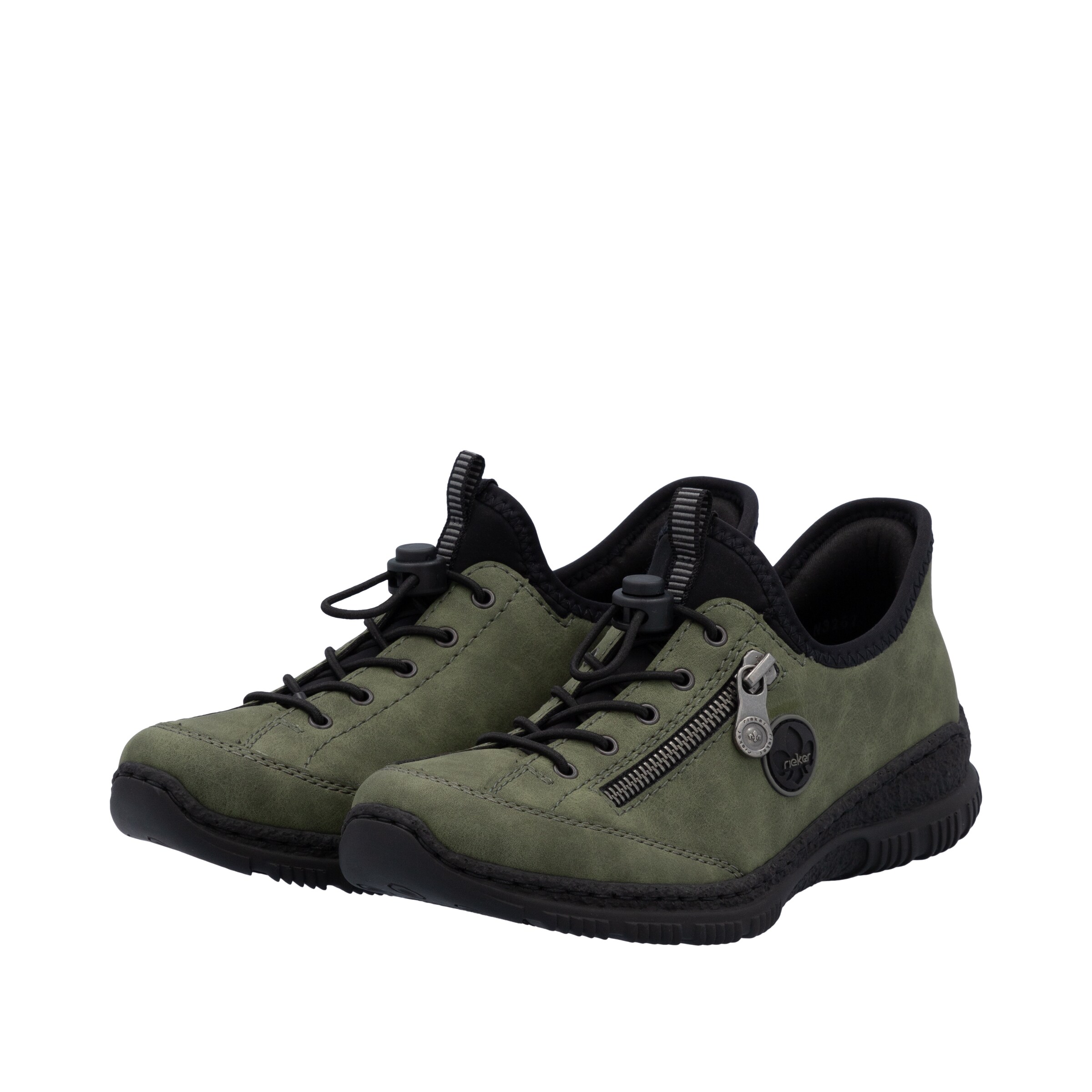 Chaussure basse Rieker en vert