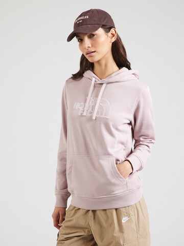 Felpa 'Drew Peak' di THE NORTH FACE in rosa: frontale