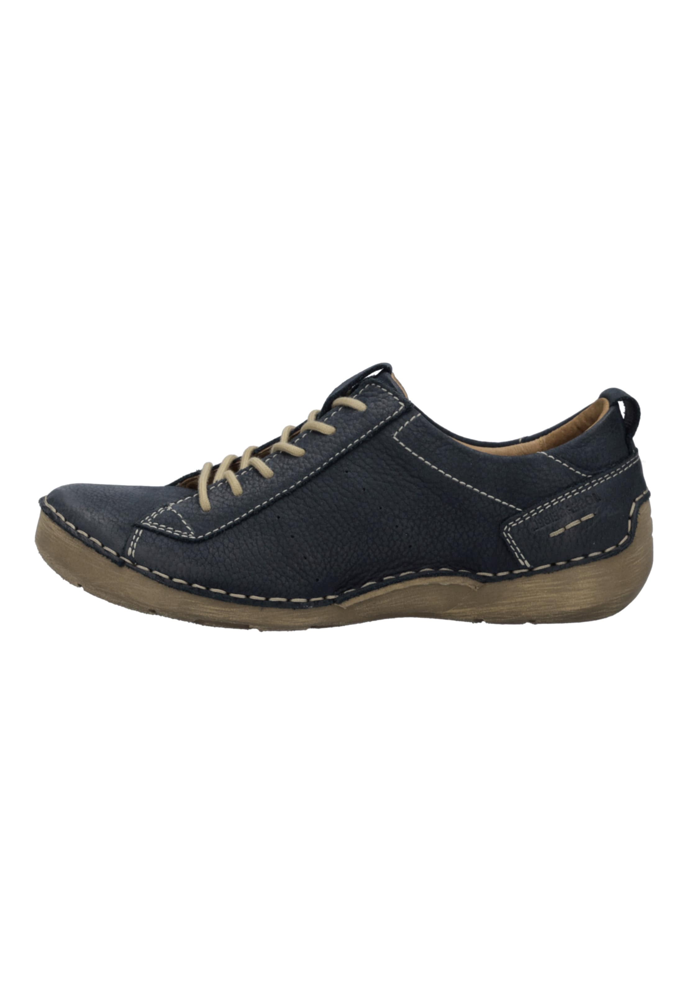 JOSEF SEIBEL Schnürschuh Fergey 56 in Blau: Vorderseite