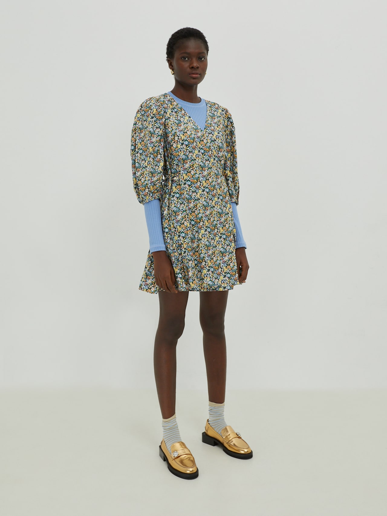 EDITED Kjole 'Gemma' blandingsfarvet