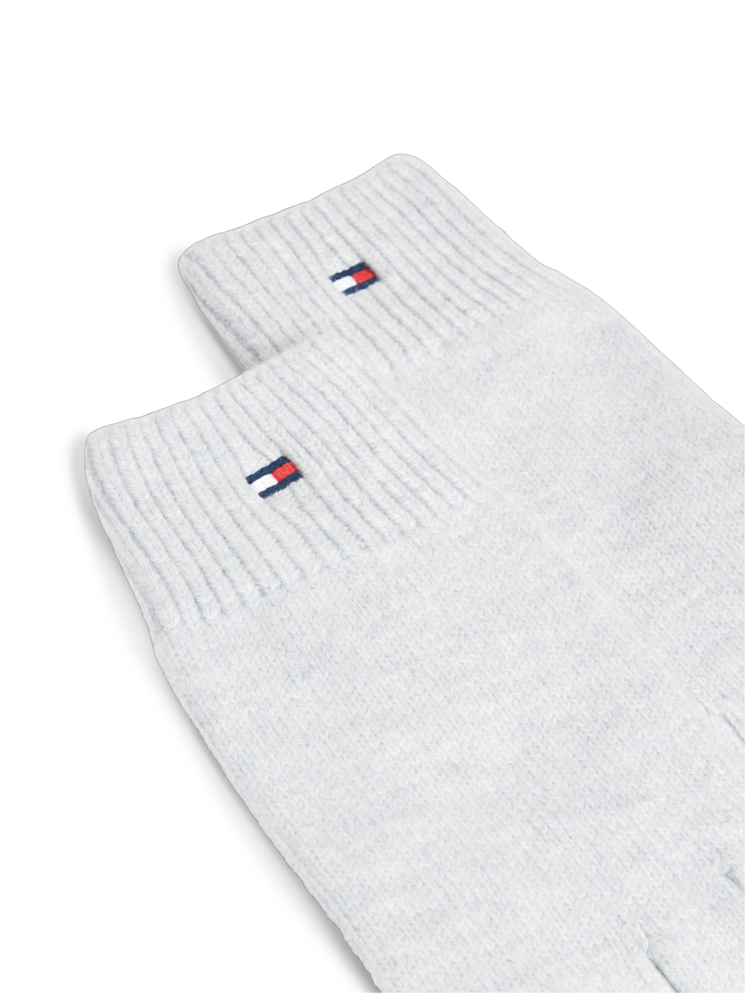 Mănuşi cu degete de la TOMMY HILFIGER pe gri