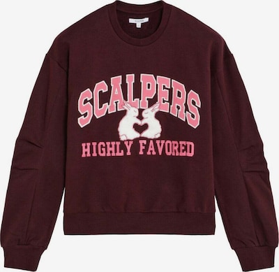 Scalpers Scvelvet Patch Sweater ' ' in XS in rot, Produktansicht