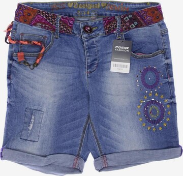 Desigual Shorts in XL in Blue: front