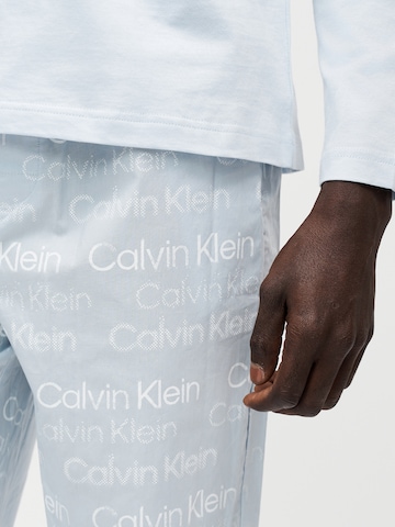Calvin Klein Underwear Pyjama in Blau