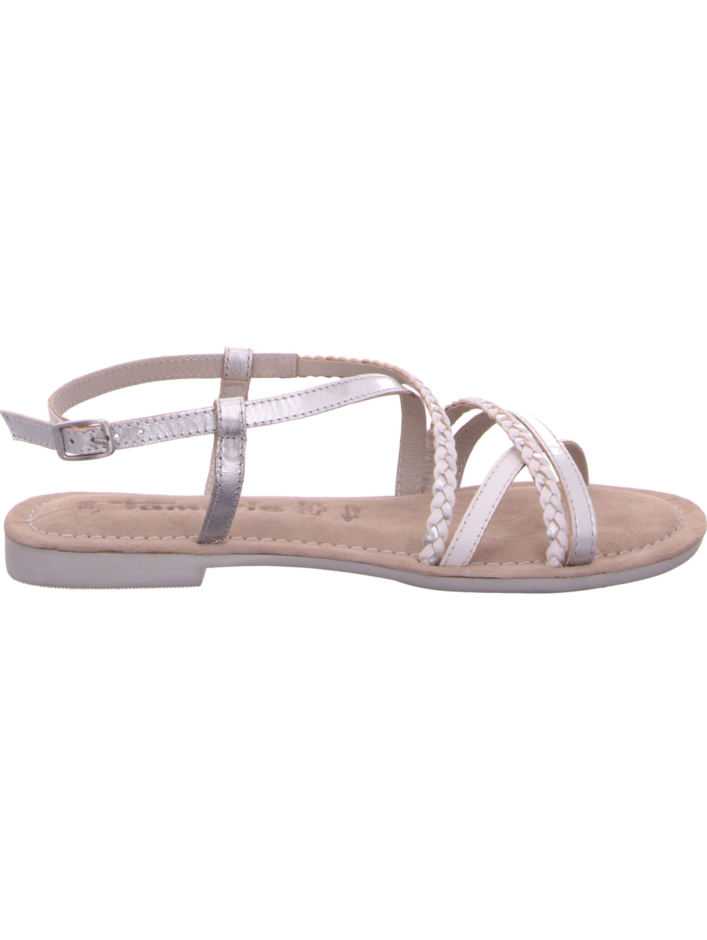 Tamaris Strap sandal in Silver