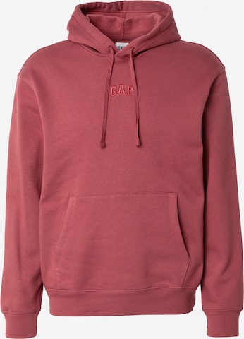 Sweat-shirt GAP en rouge : devant