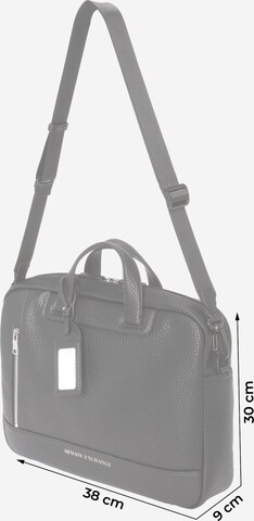 ARMANI EXCHANGE Laptoptaske i sort