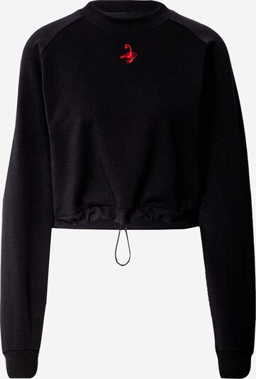 VIERVIER Sweatshirt 'Elisa' in de kleur Zwart, Productweergave