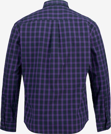JP1880 Regular fit Button Up Shirt in Purple