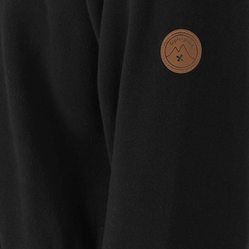 Gipfelglück Athletic Fleece Jacket 'Michl' in Black