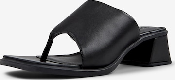 Tongs 'Kora' CAMPER en noir : devant