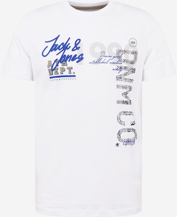 JACK & JONES Shirt 'BLUSTREAM' in White: front