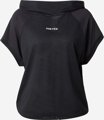 Tricou 'Damia2' de la Bogner Fire + Ice pe negru: față